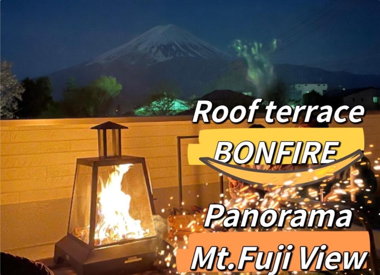 ヴィラ山間堂 Terrace Villa Bbq Bonfire Fuji View Annovillas Фудзикавагутико Экстерьер фото